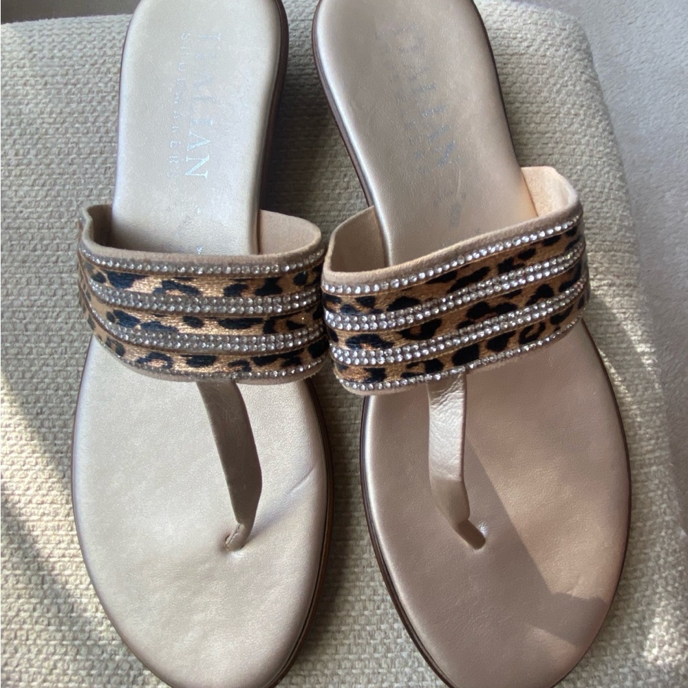 Stylish Animal Print Sandals